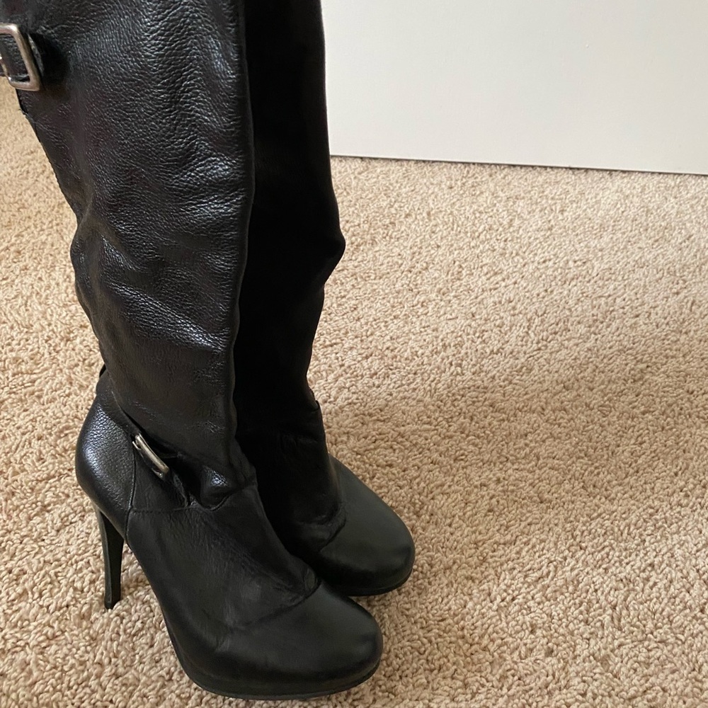 CATHY JEAN // leather heel boots - Picture 3 of 7